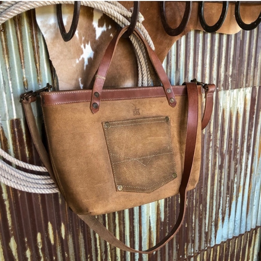 This STS Ranch Marimar Satchel Western Overnight conceal carry bag